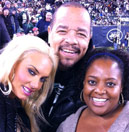 Sherri with Ice T and Coco!